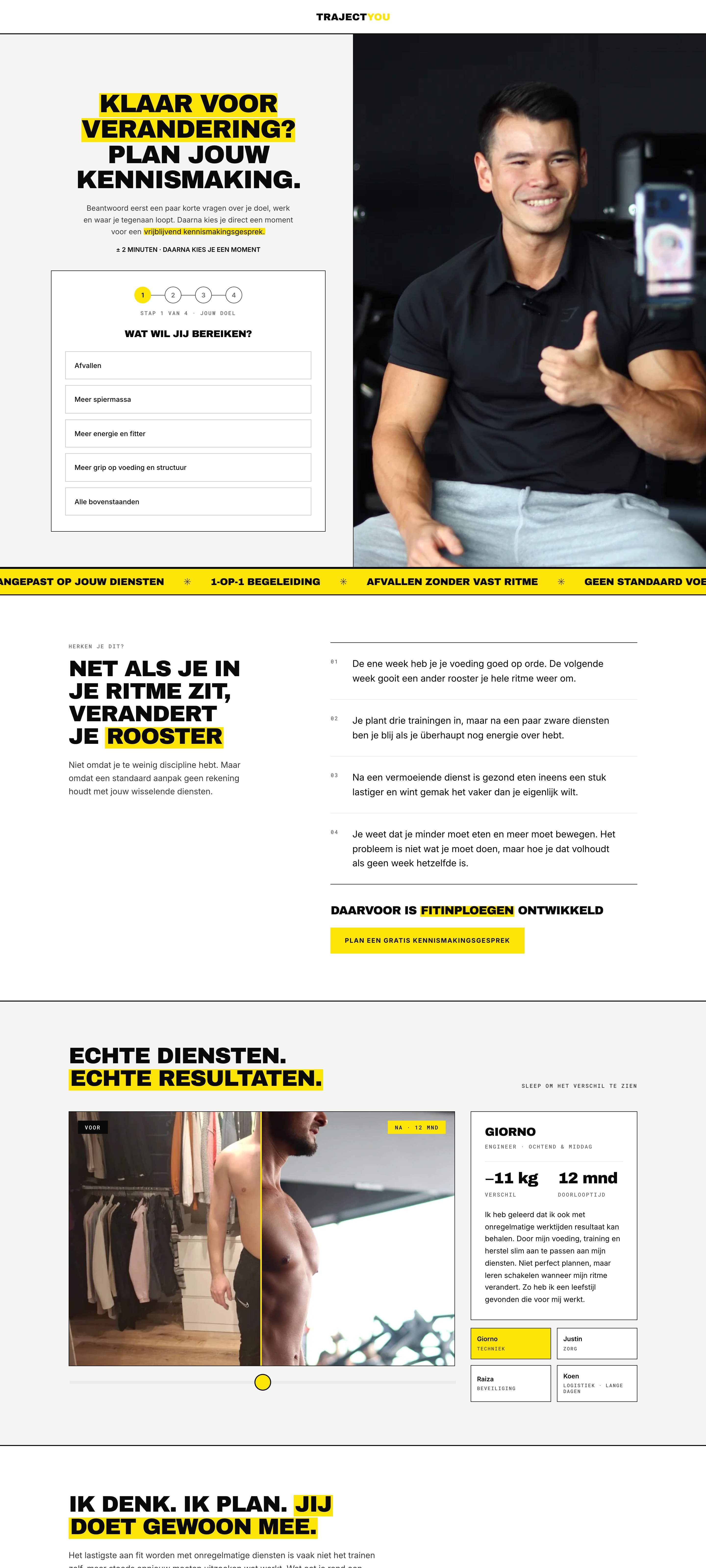 Trajectyou webshop
