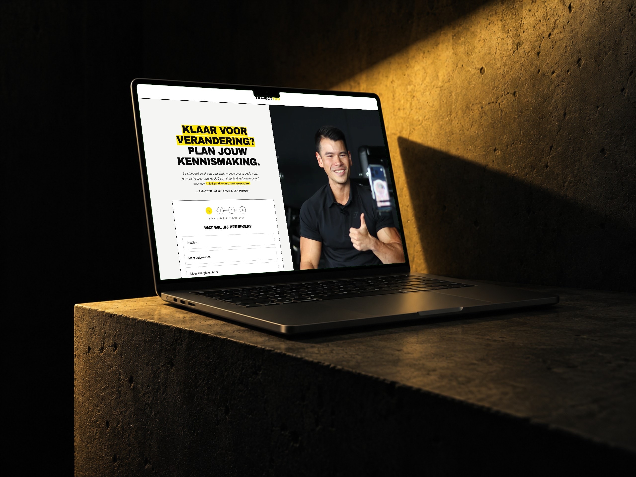 Trajectyou, Ontwerp en bouw van een webshop die bij het merk past.